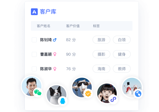客户统一沉淀运营